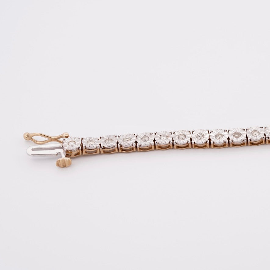 The Aurelia Diamond Line Bracelet