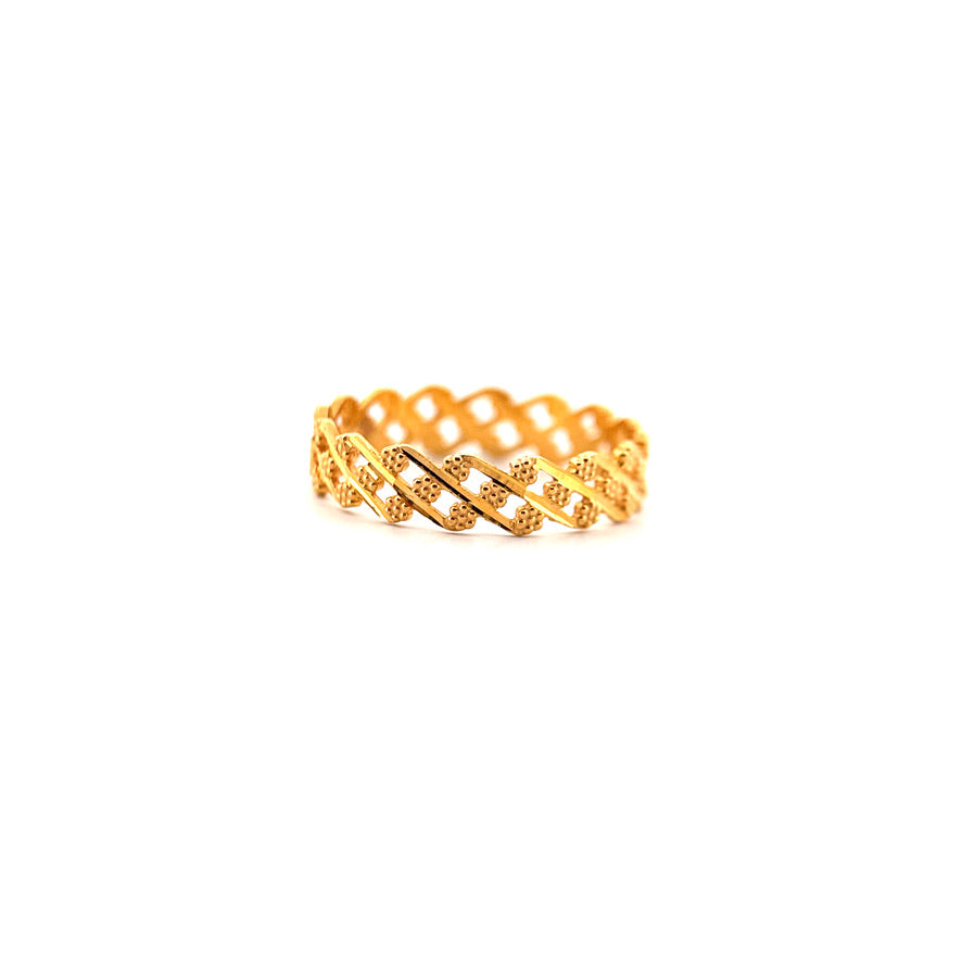 The Verona Weave Ring (Slim Edition)