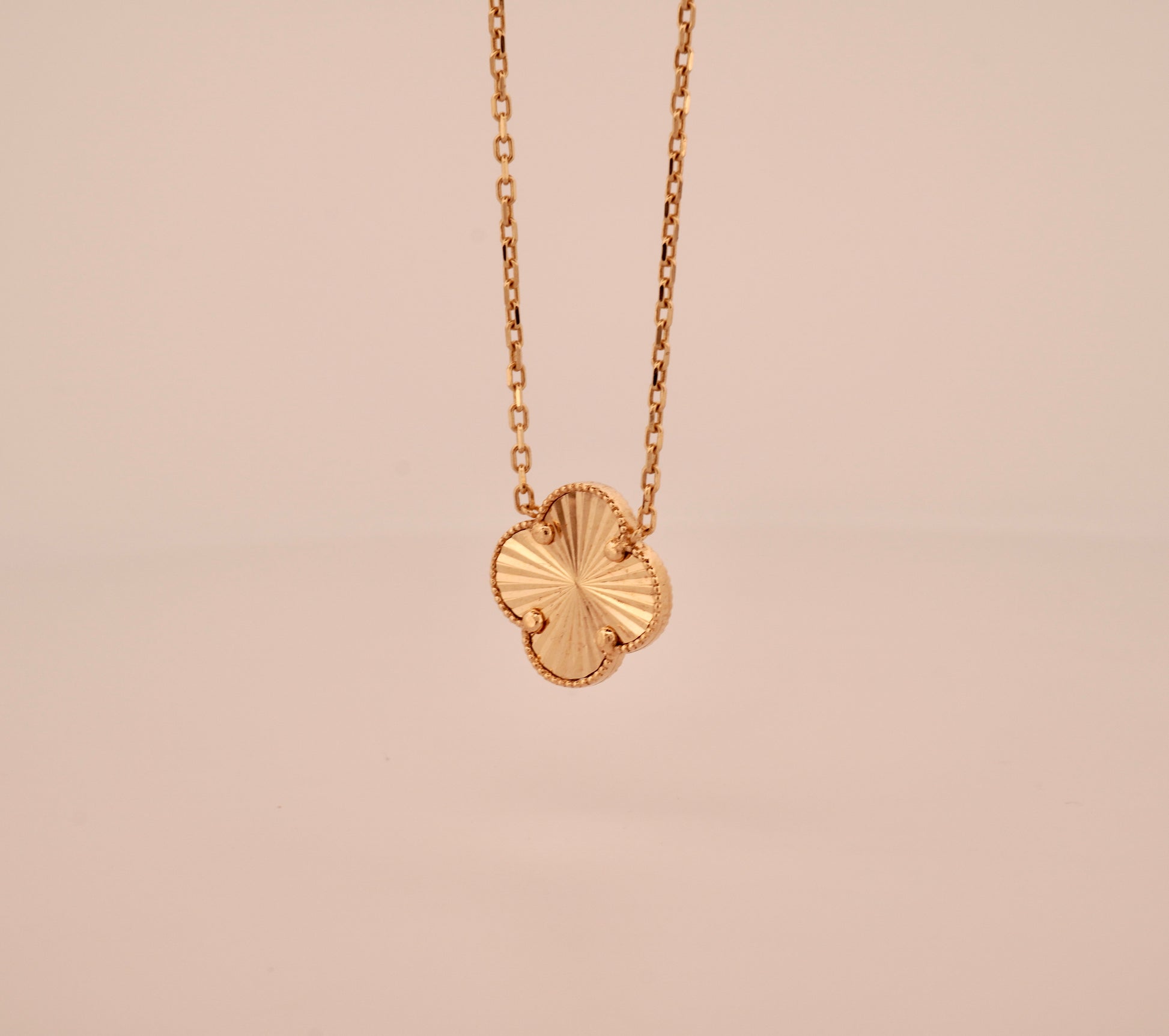 The Lucent Clover Necklace