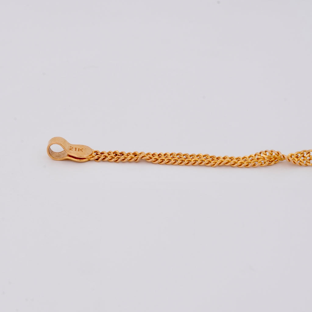 The Twisted Chain Anklet
