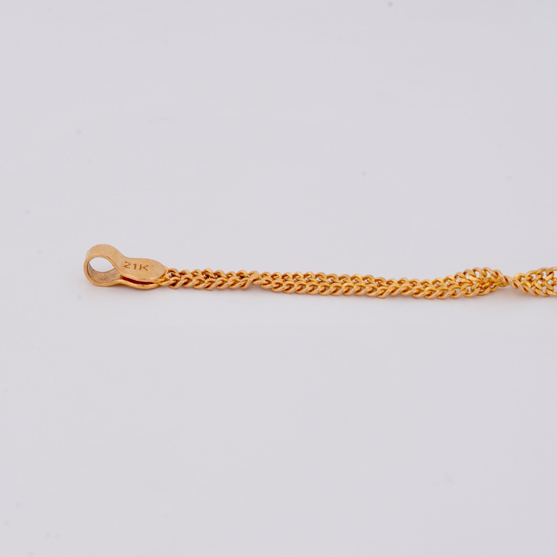 The Twisted Chain Anklet