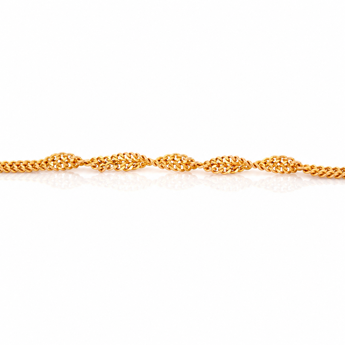 The Twisted Chain Anklet