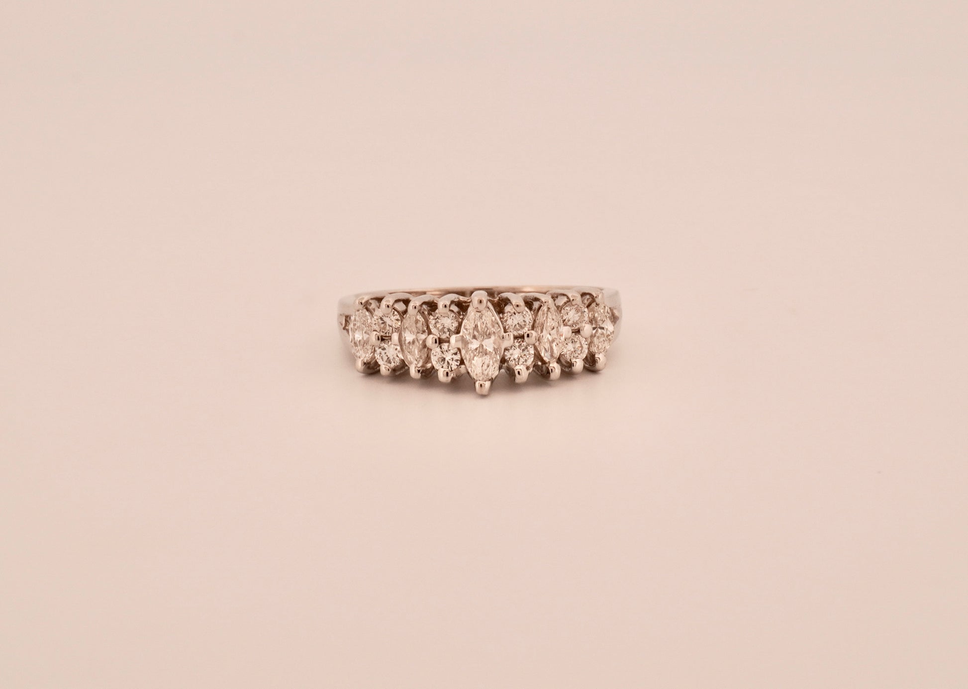Marquise Diamond Band