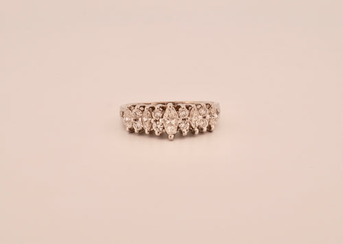 Marquise Diamond Band