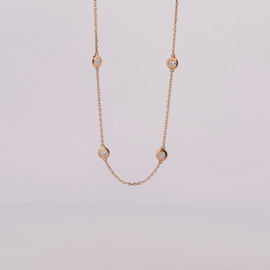 The Aurelia Diamond Station Chain