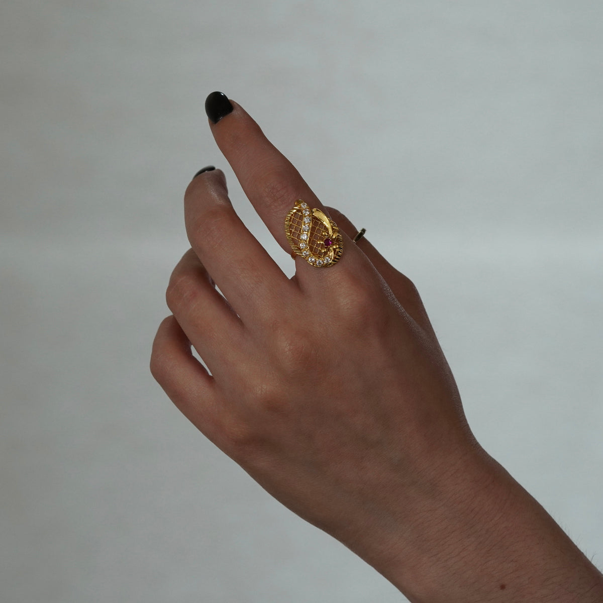 The Garden Basket Ring