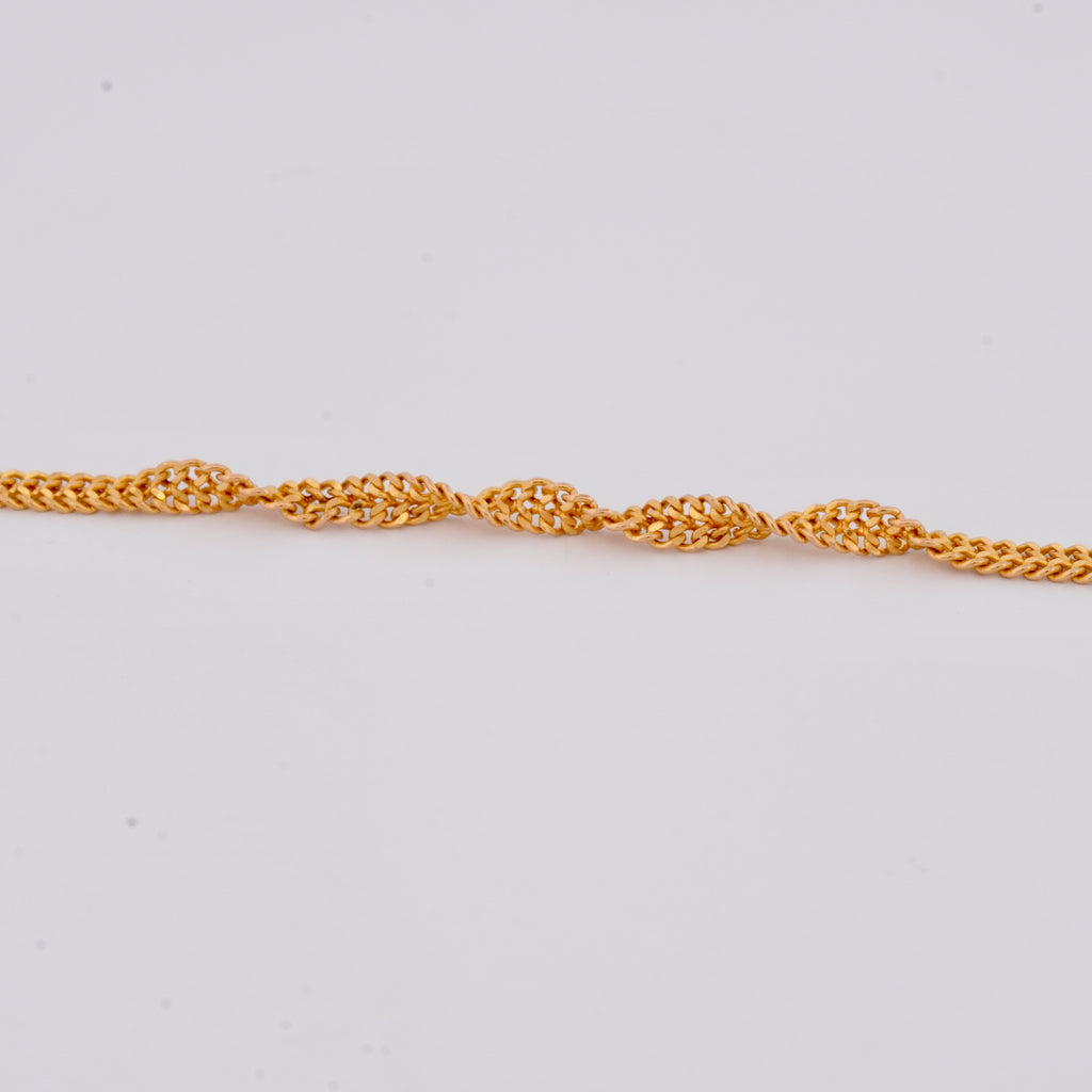 The Twisted Chain Anklet