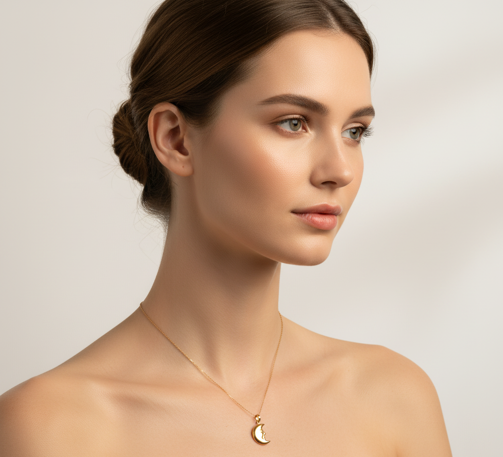 Crescent Glow Pendant