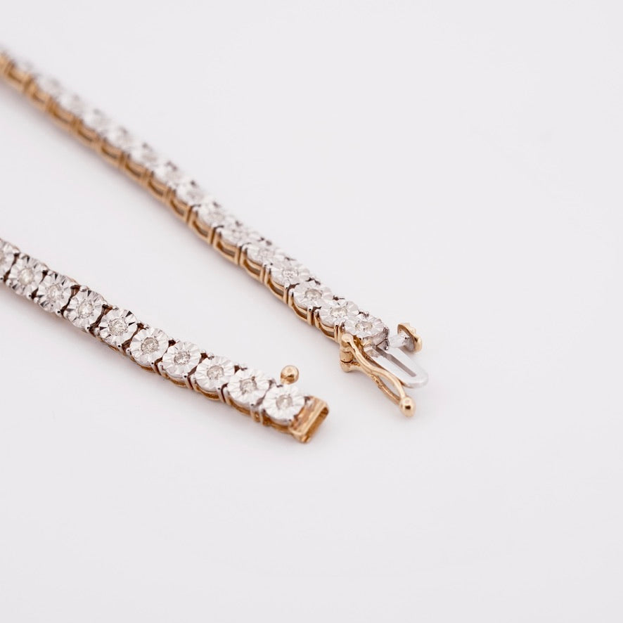 The Aurelia Diamond Line Bracelet