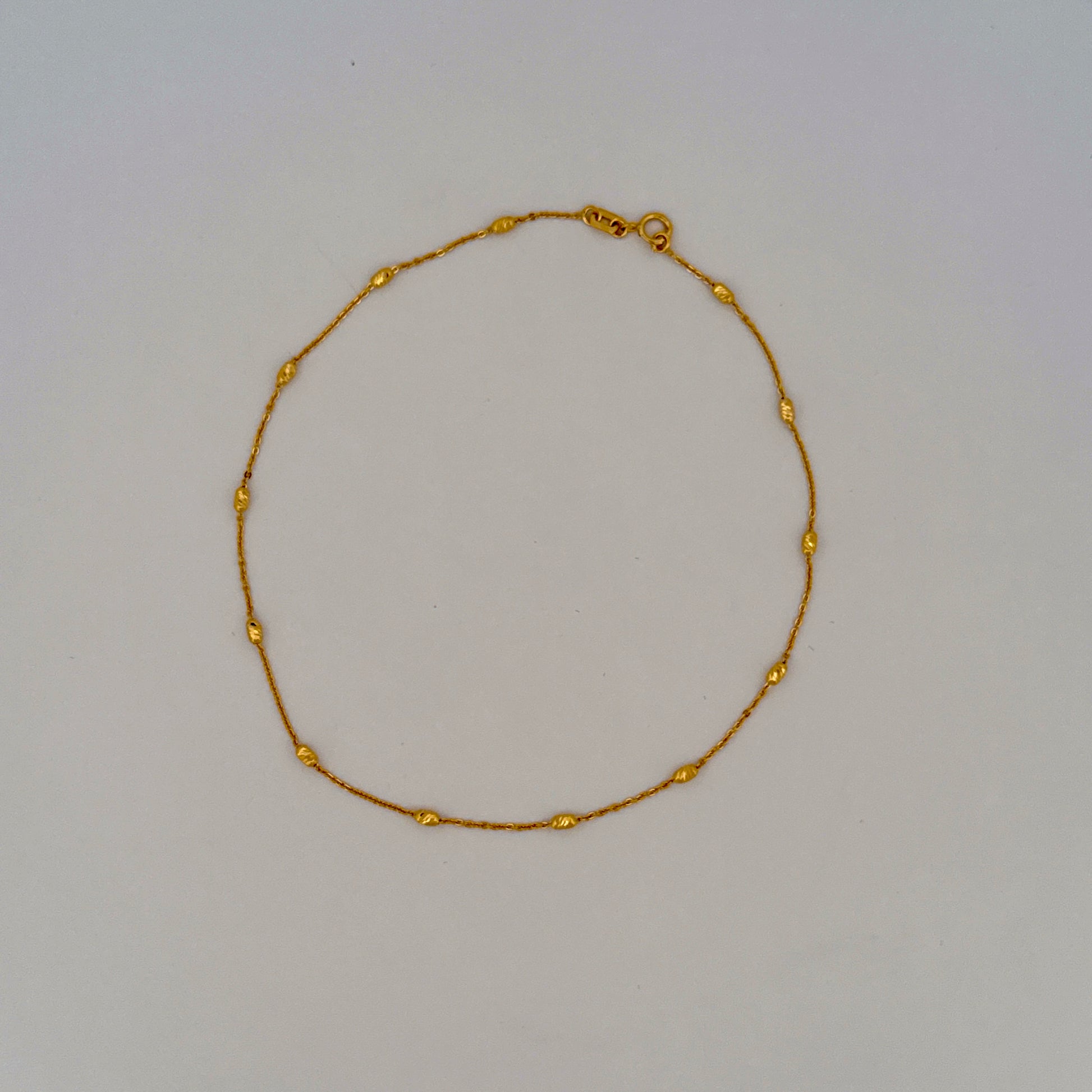 The Solis Bead Anklet