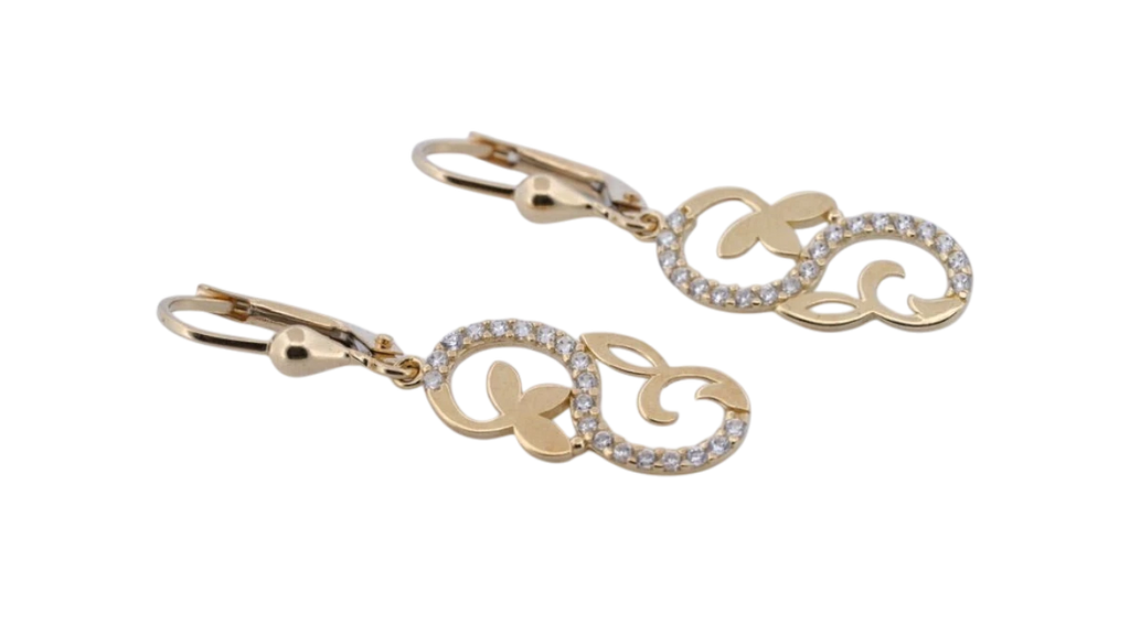 Floral Drop Earrings