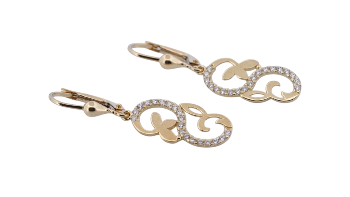 Floral Drop Earrings