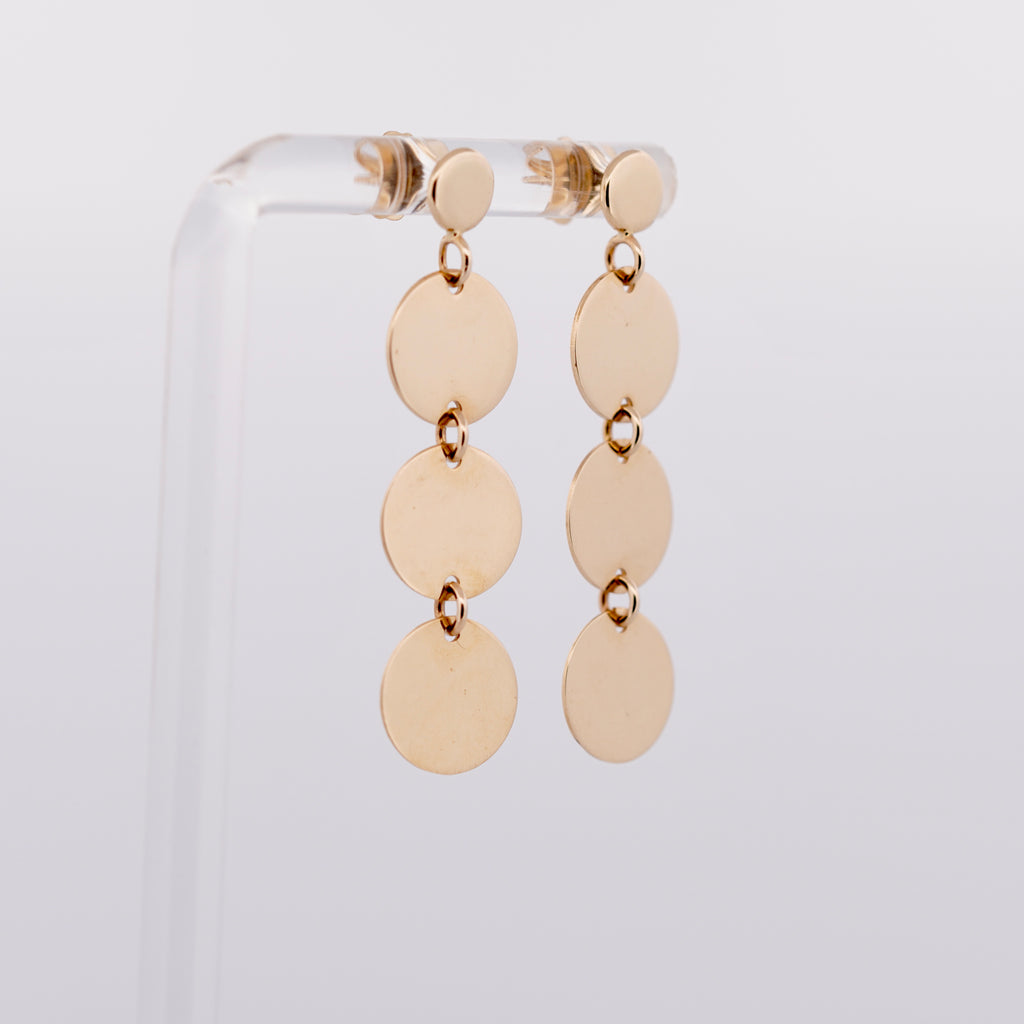 The Triple Drop Earrings