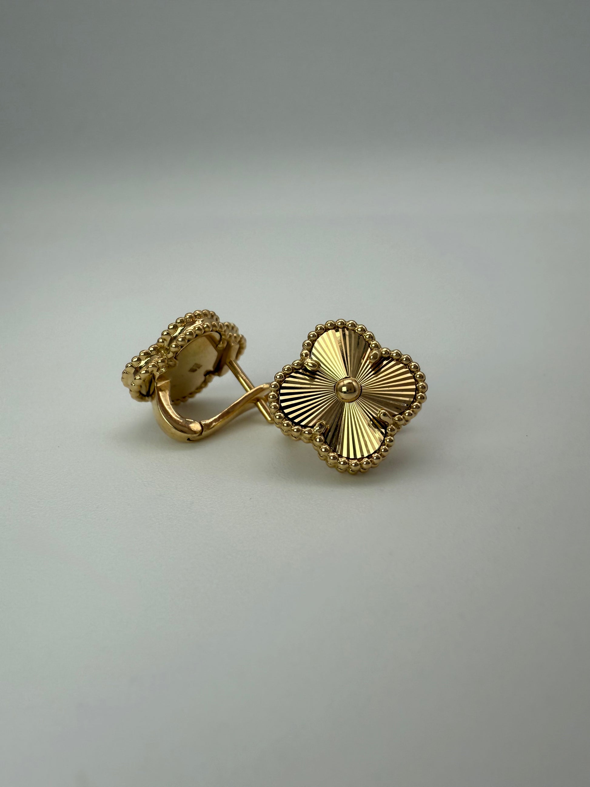 The Fleur Studs — French Clip