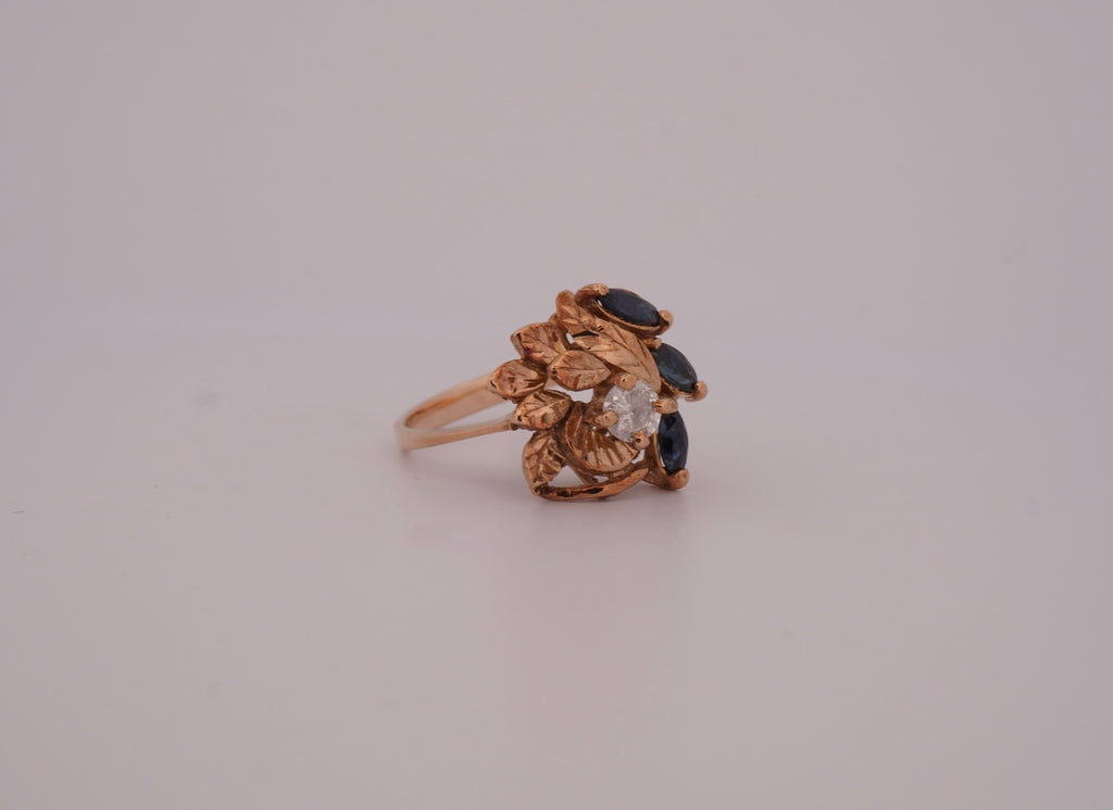 The Nocturne Bloom Ring