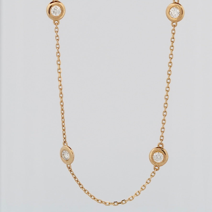 The Aurelia Diamond Station Chain