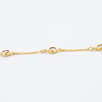 The Crystal Hand Chain