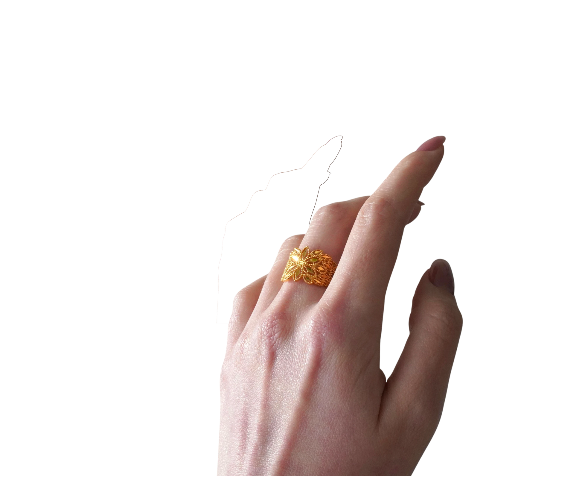 The Zahra Lace Ring