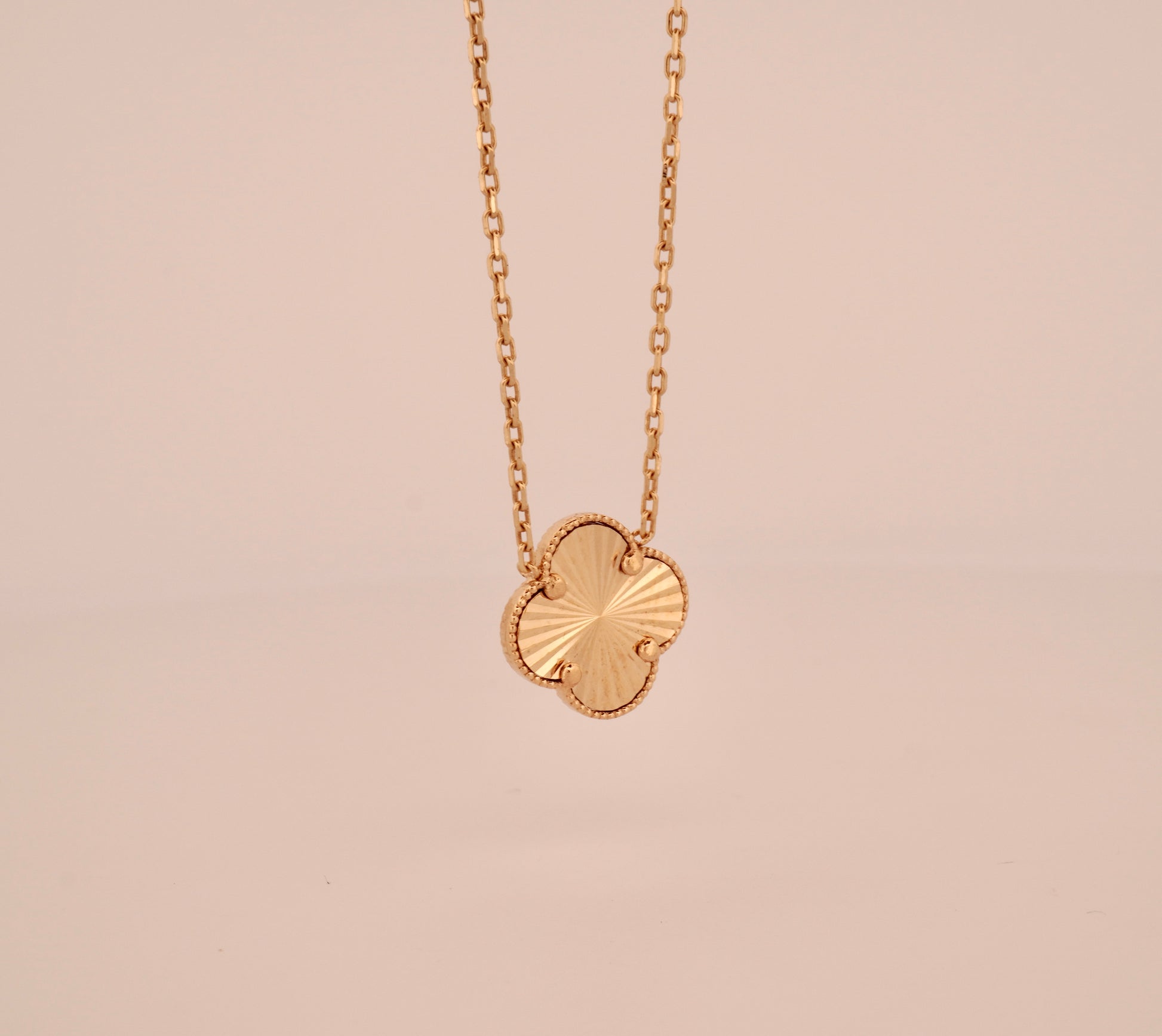 The Lucent Clover Necklace