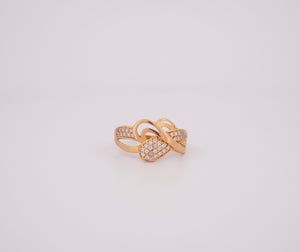 The Aurelia Intertwine Ring