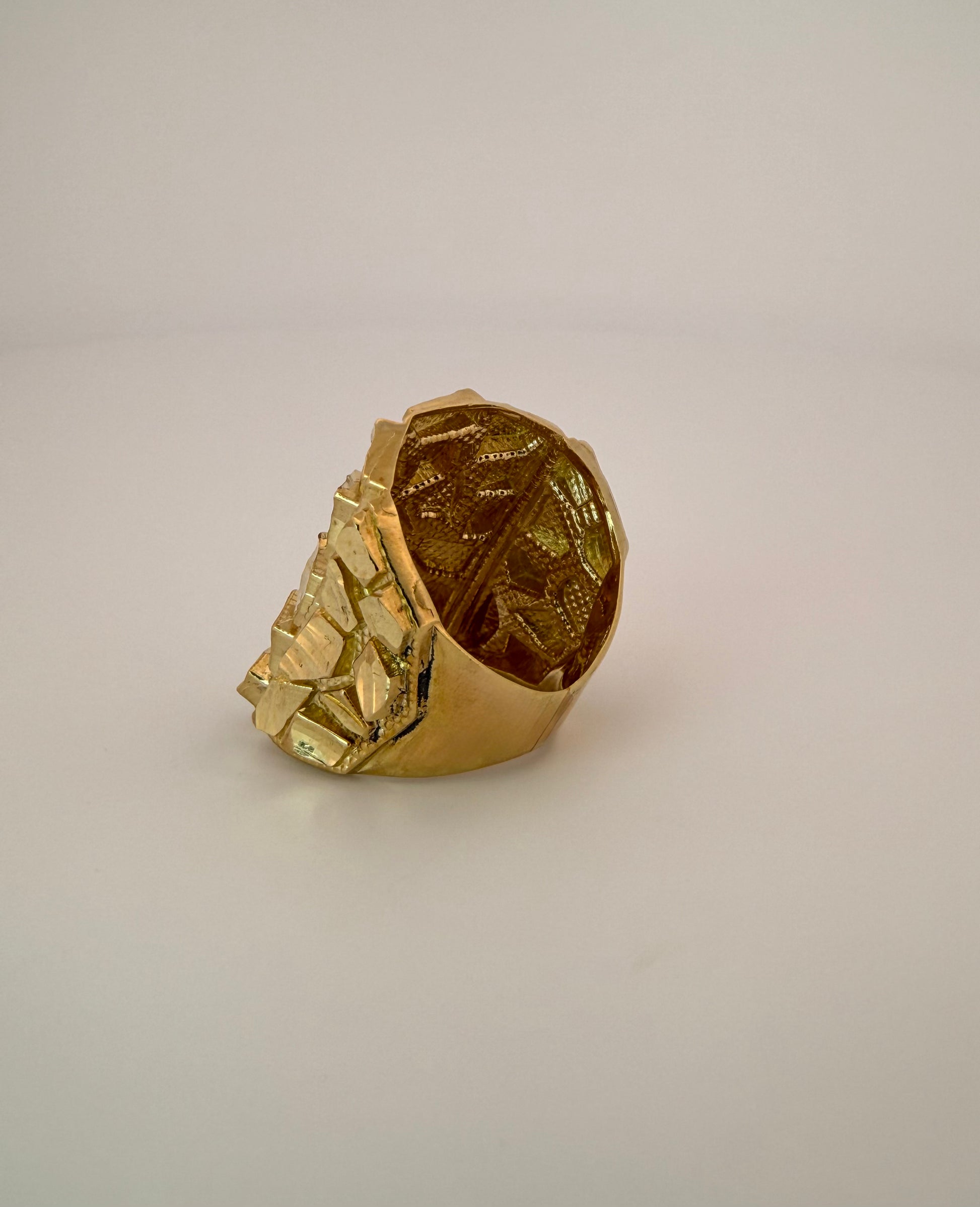 The Monarch Nugget Ring