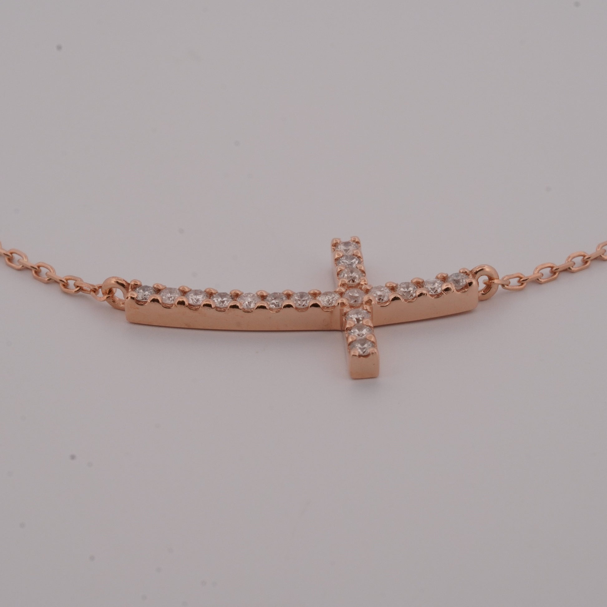 The Diamond Cross Bracelet