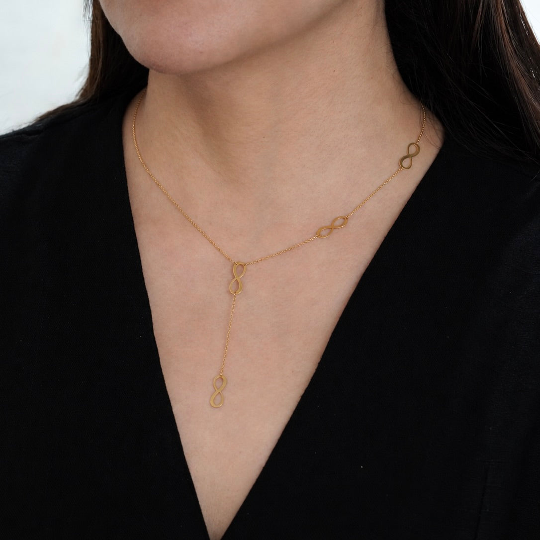 The Infinite Line Necklace