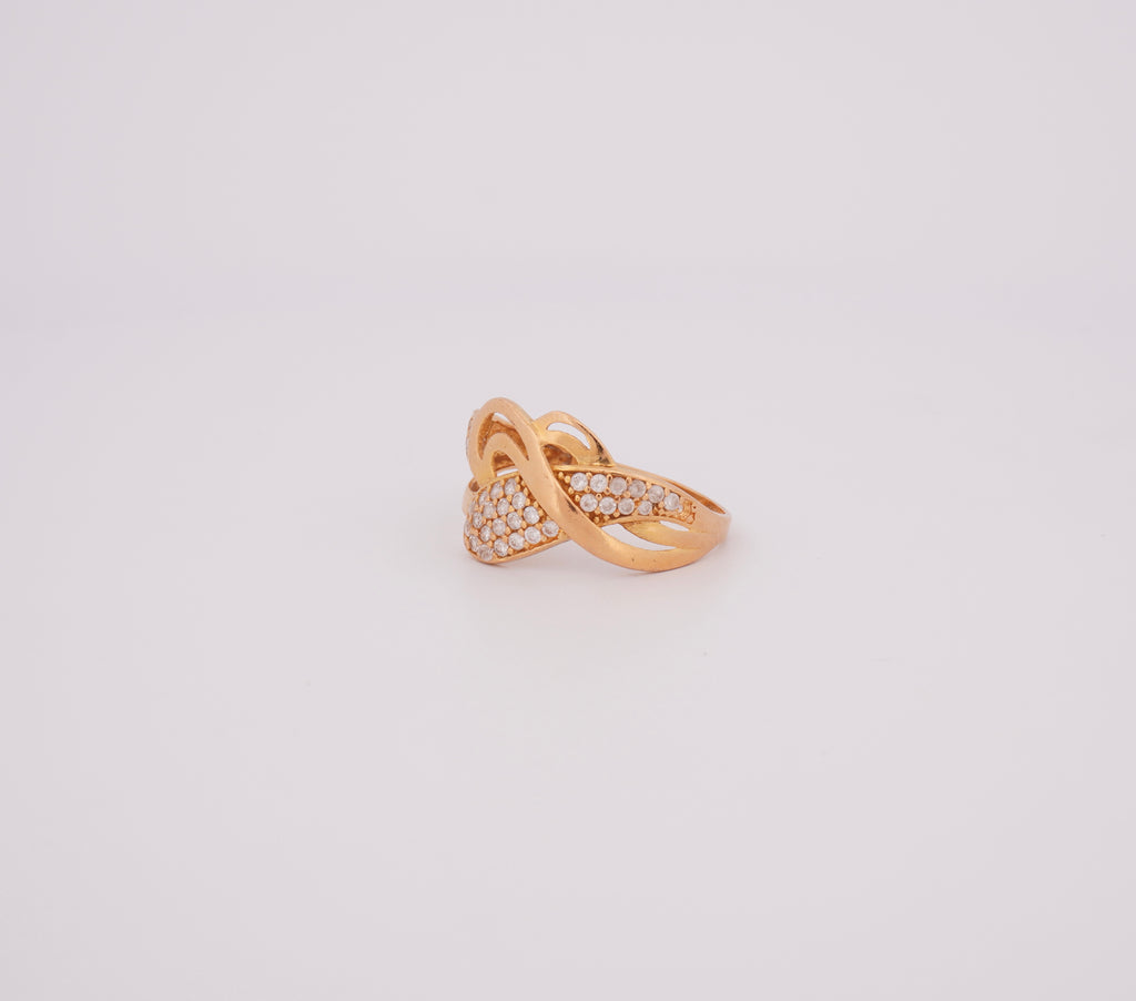 The Aurelia Intertwine Ring