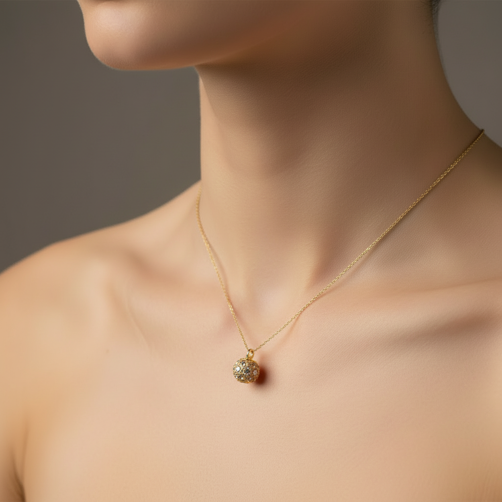 The Livia Sphere Pendant
