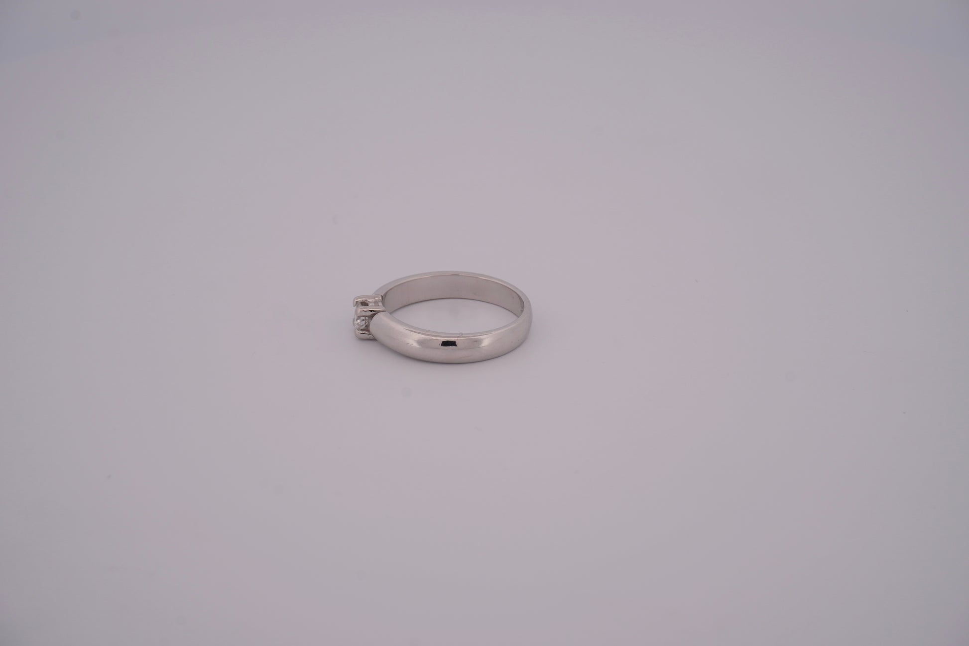 The Argent Poise Pinky Ring