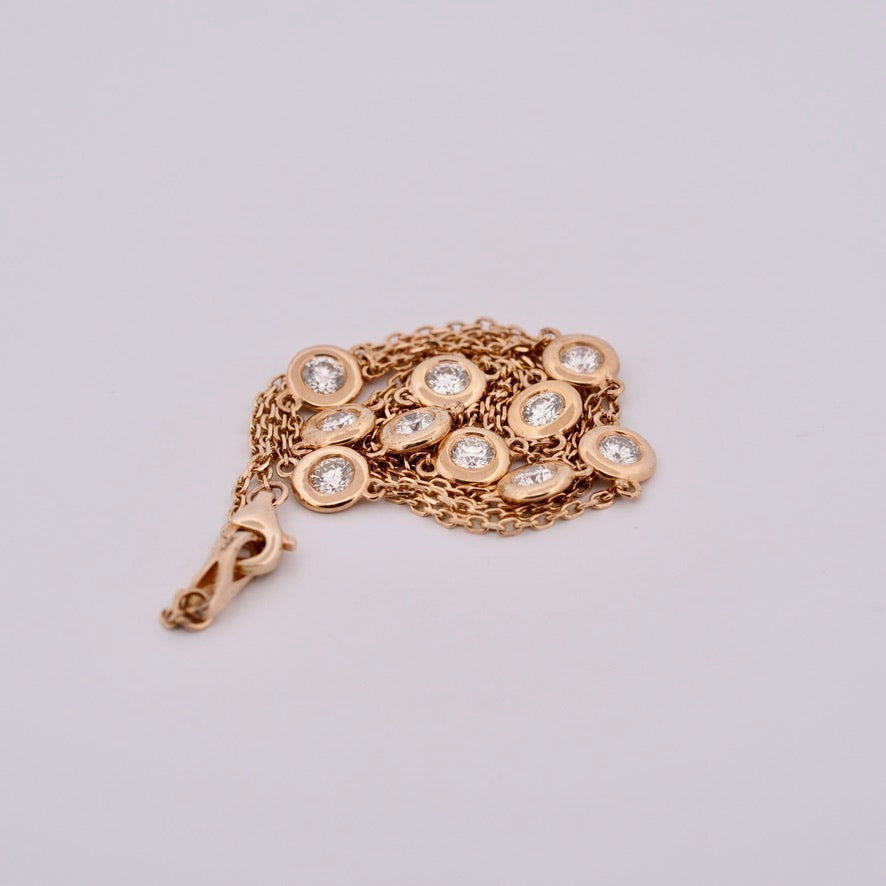 The Aurelia Diamond Station Chain