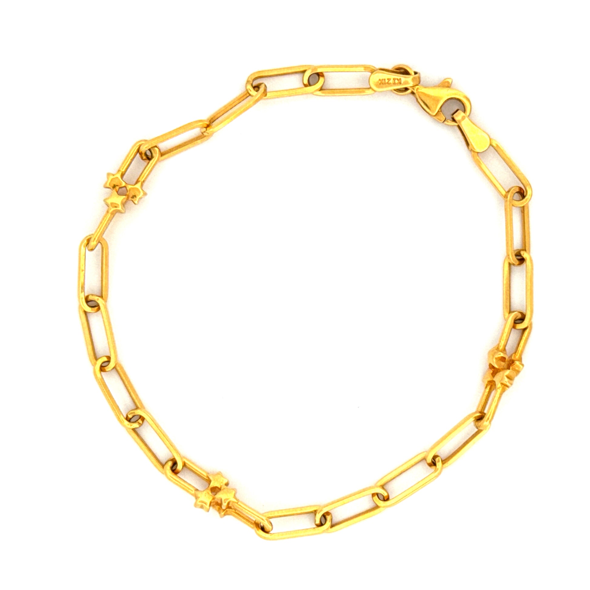 The Celeste Paperclip Bracelet