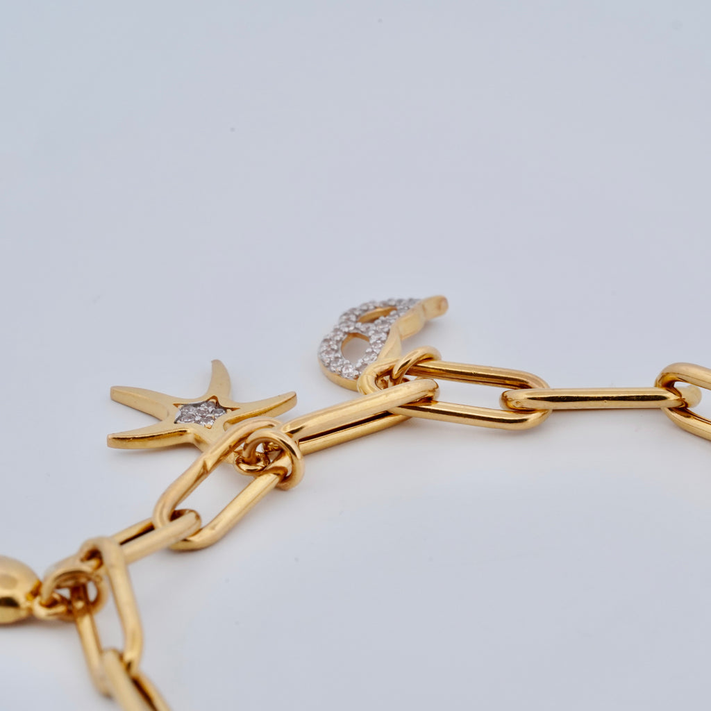 The Celestia Charm Bracelet