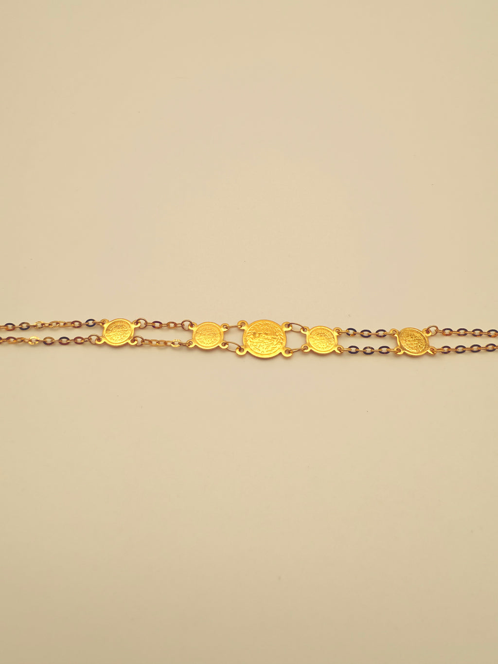 The Aureus Coin Bracelet