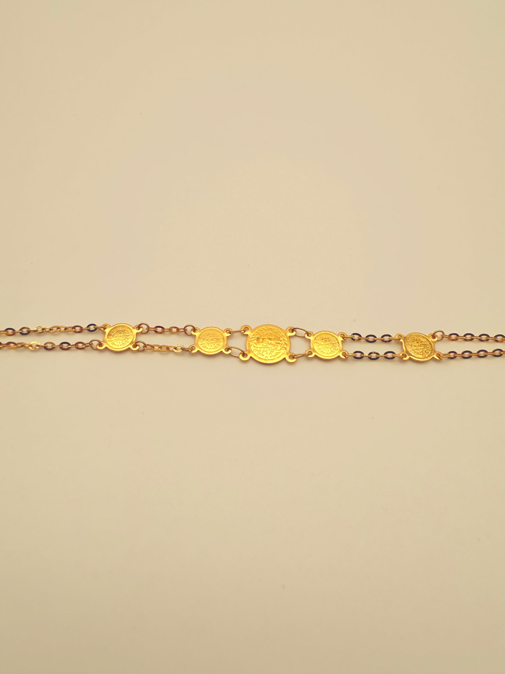 The Aureus Coin Bracelet