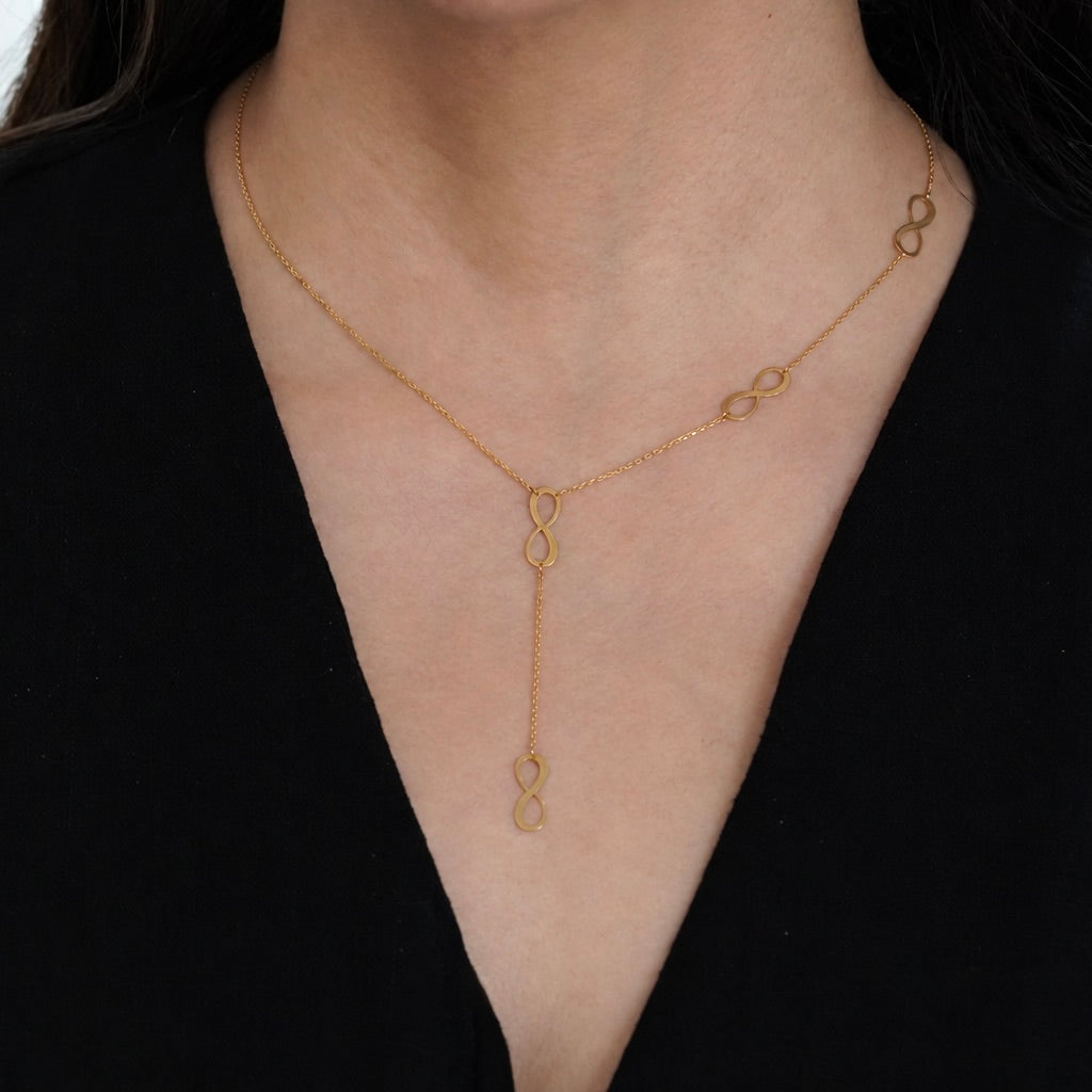 The Infinite Line Necklace