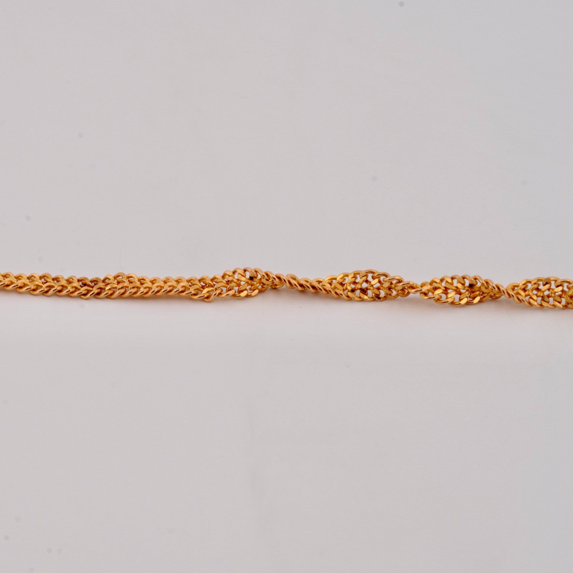 The Twisted Chain Anklet