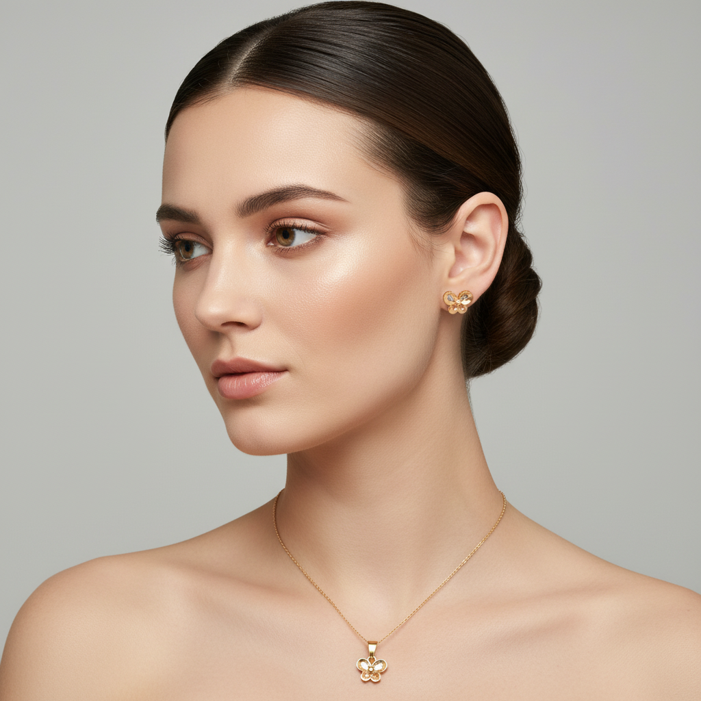 Tricolor Bloom Pendant