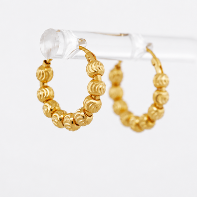 The Beaded Earrings