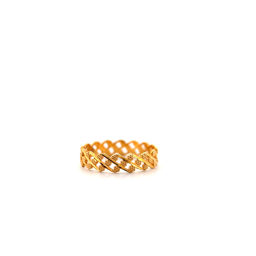 The Verona Weave Ring (Slim Edition)