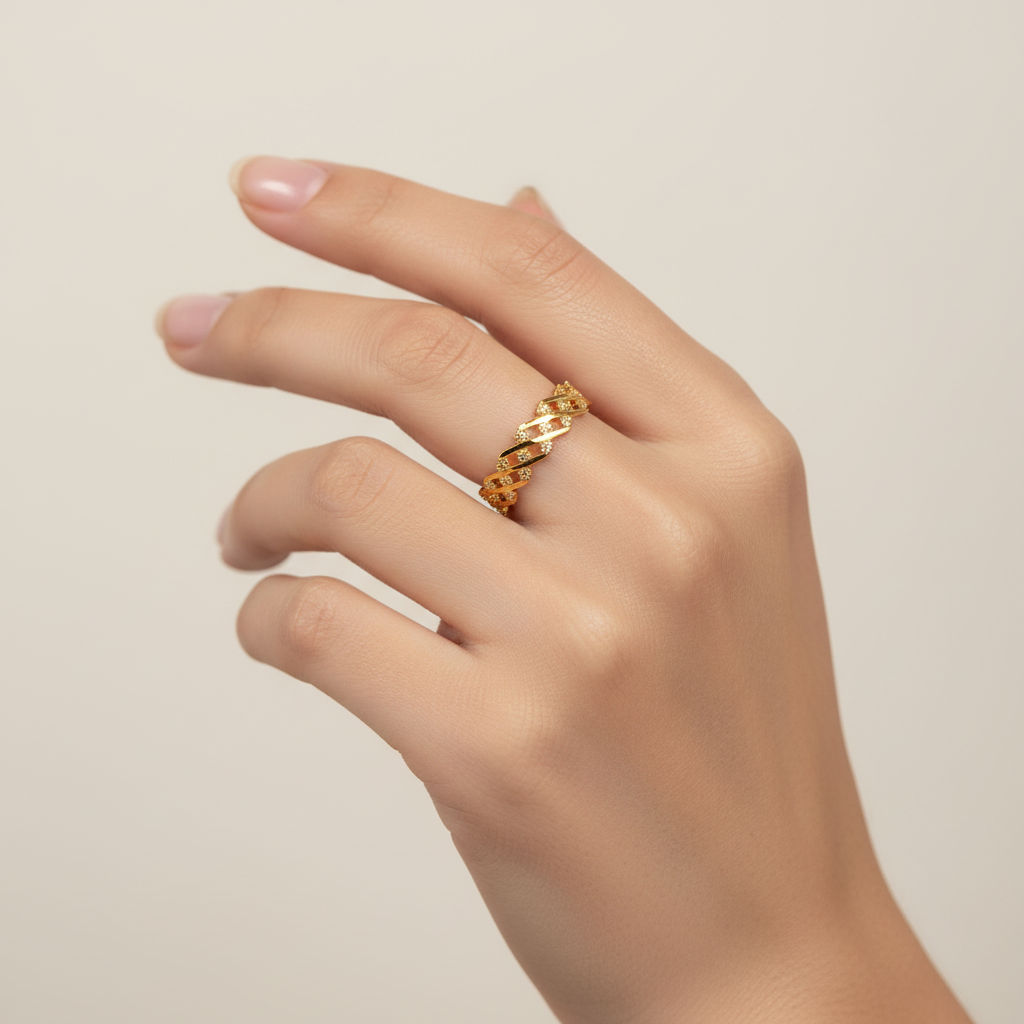 The Verona Weave Ring (Slim Edition)