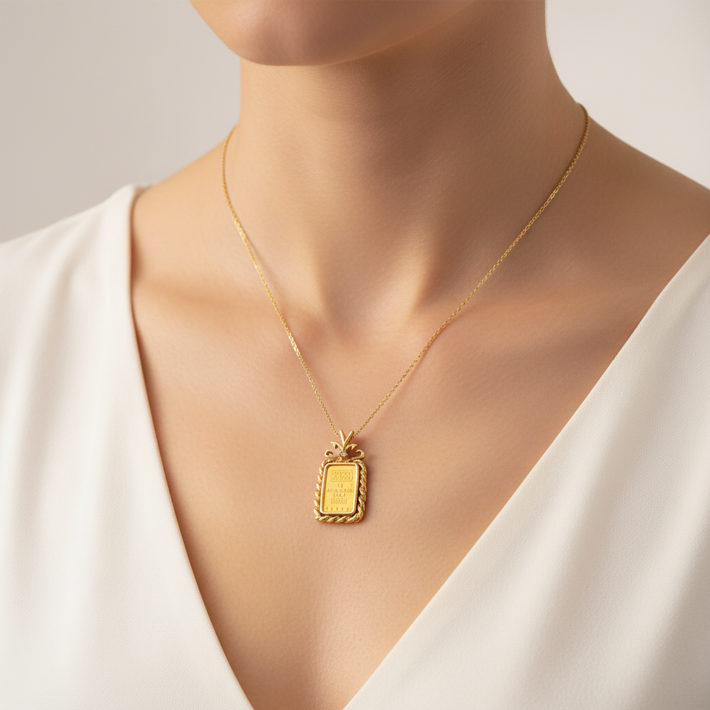 The Valentina Ingot Pendant