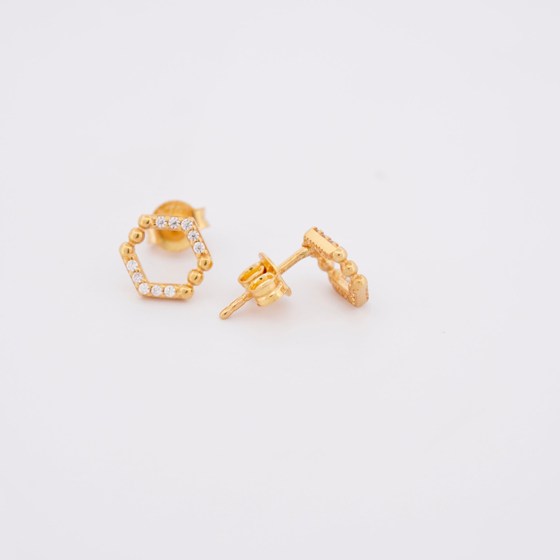 The Hexagon Earrings