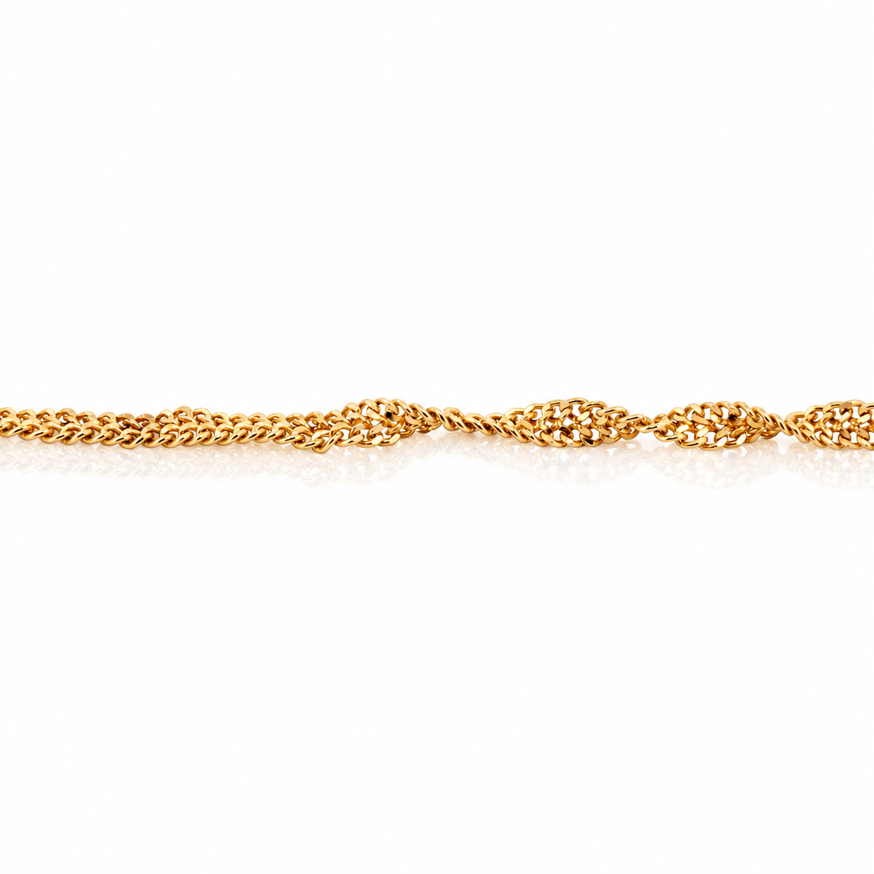 The Twisted Chain Anklet