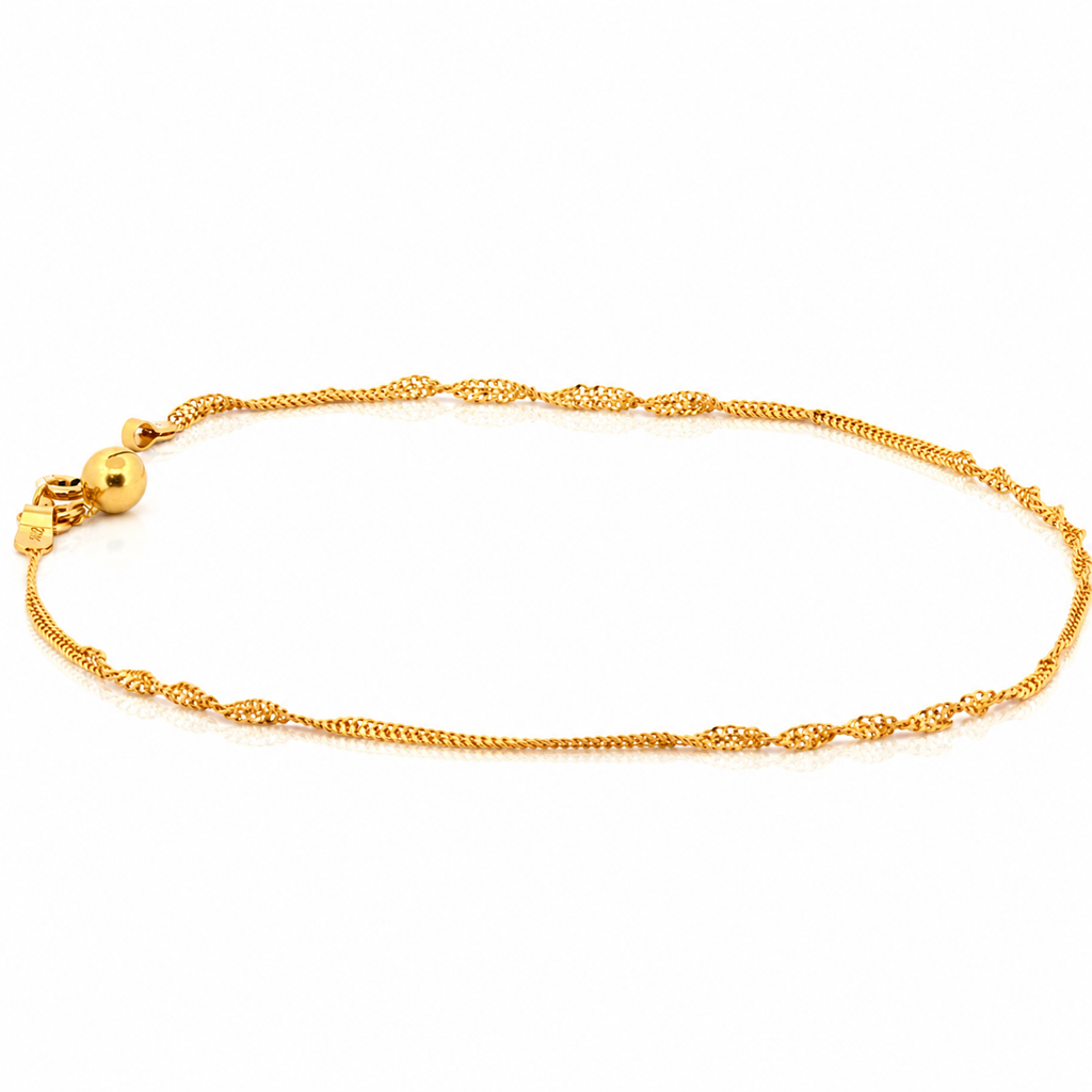 The Twisted Chain Anklet