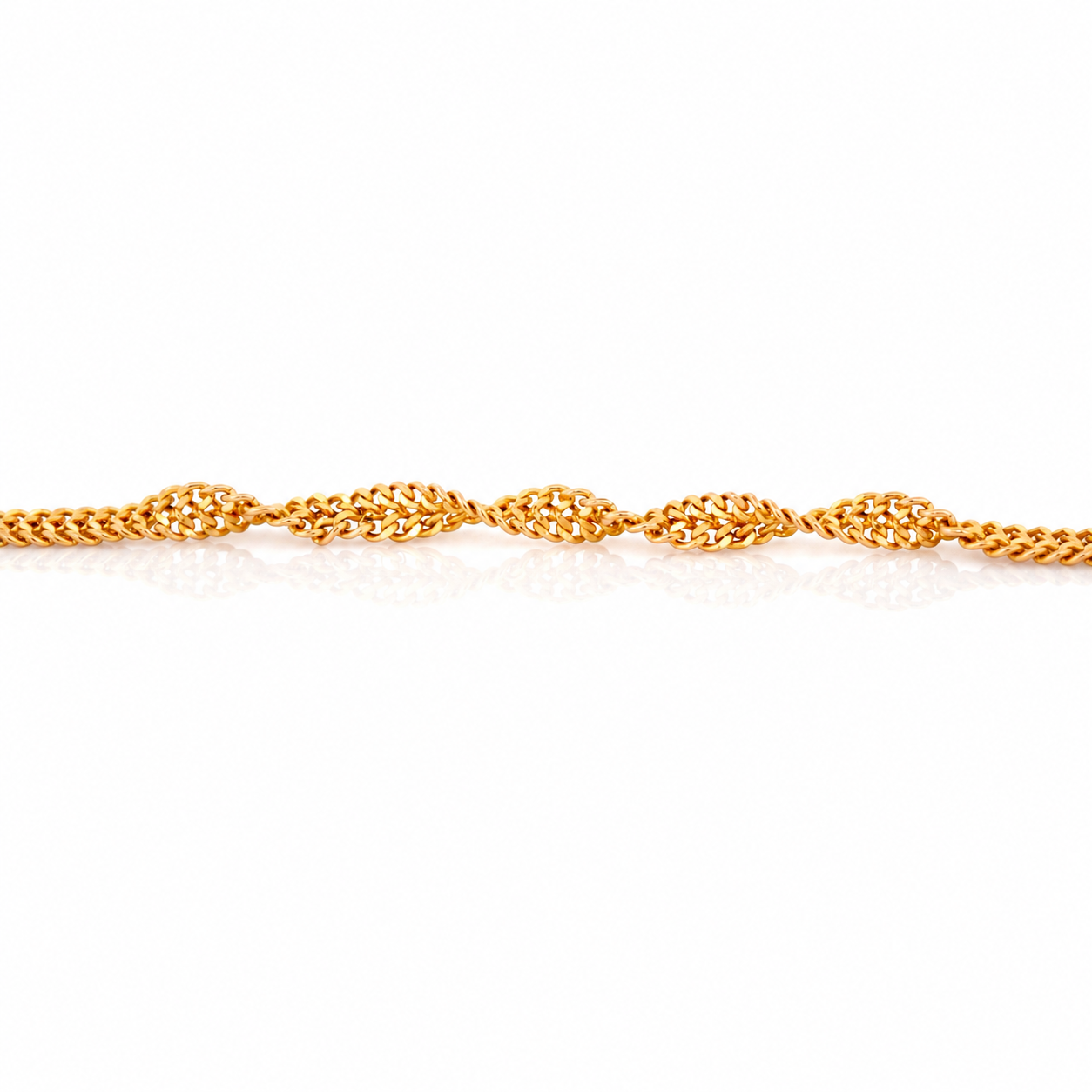 The Twisted Chain Anklet