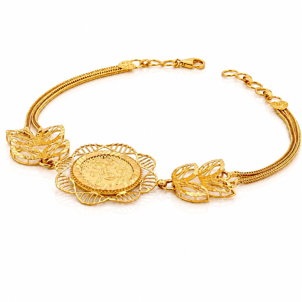 The Floral Chain Bracelet