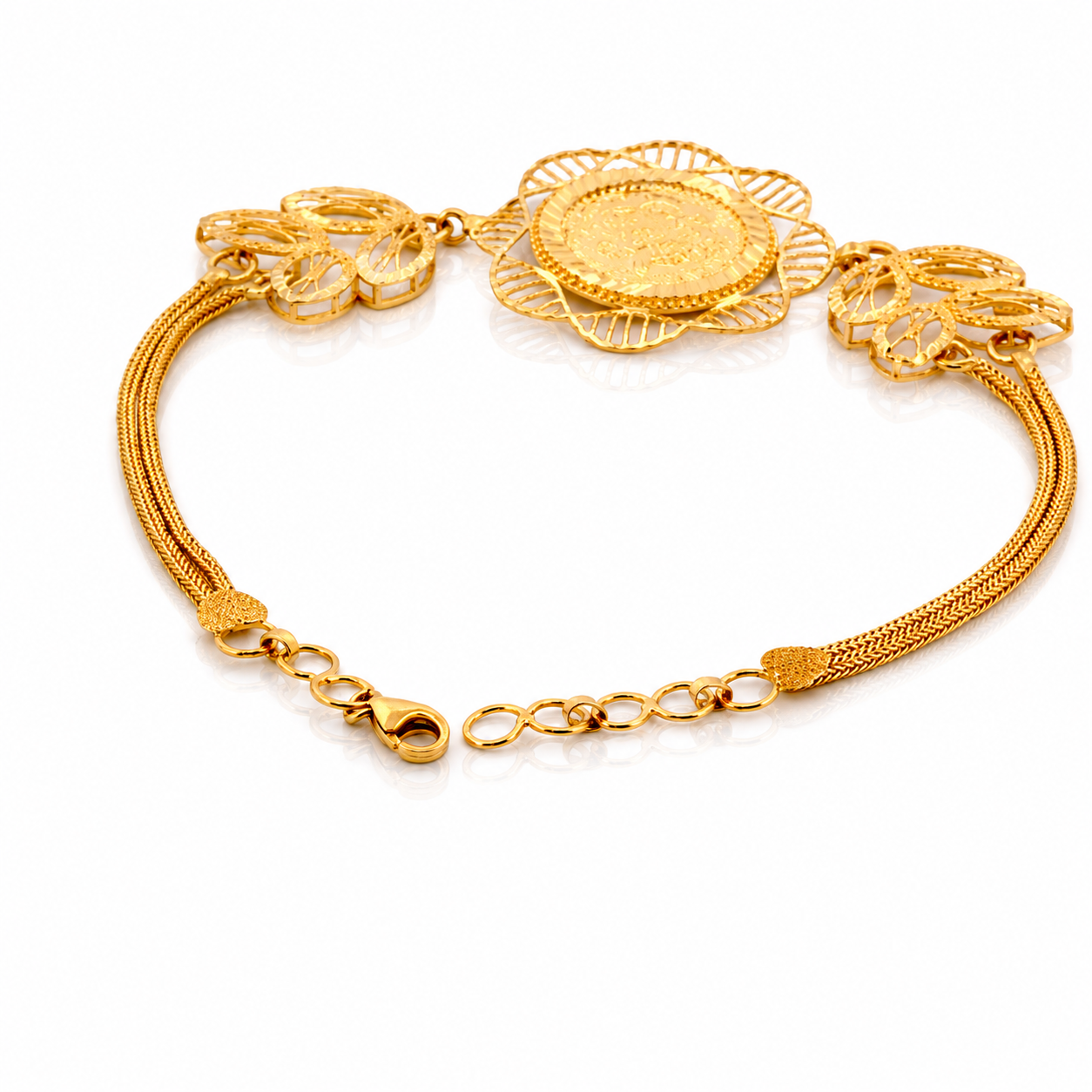 The Floral Chain Bracelet