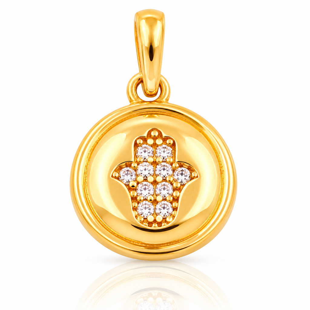 The Guardian Hamsa Pendant