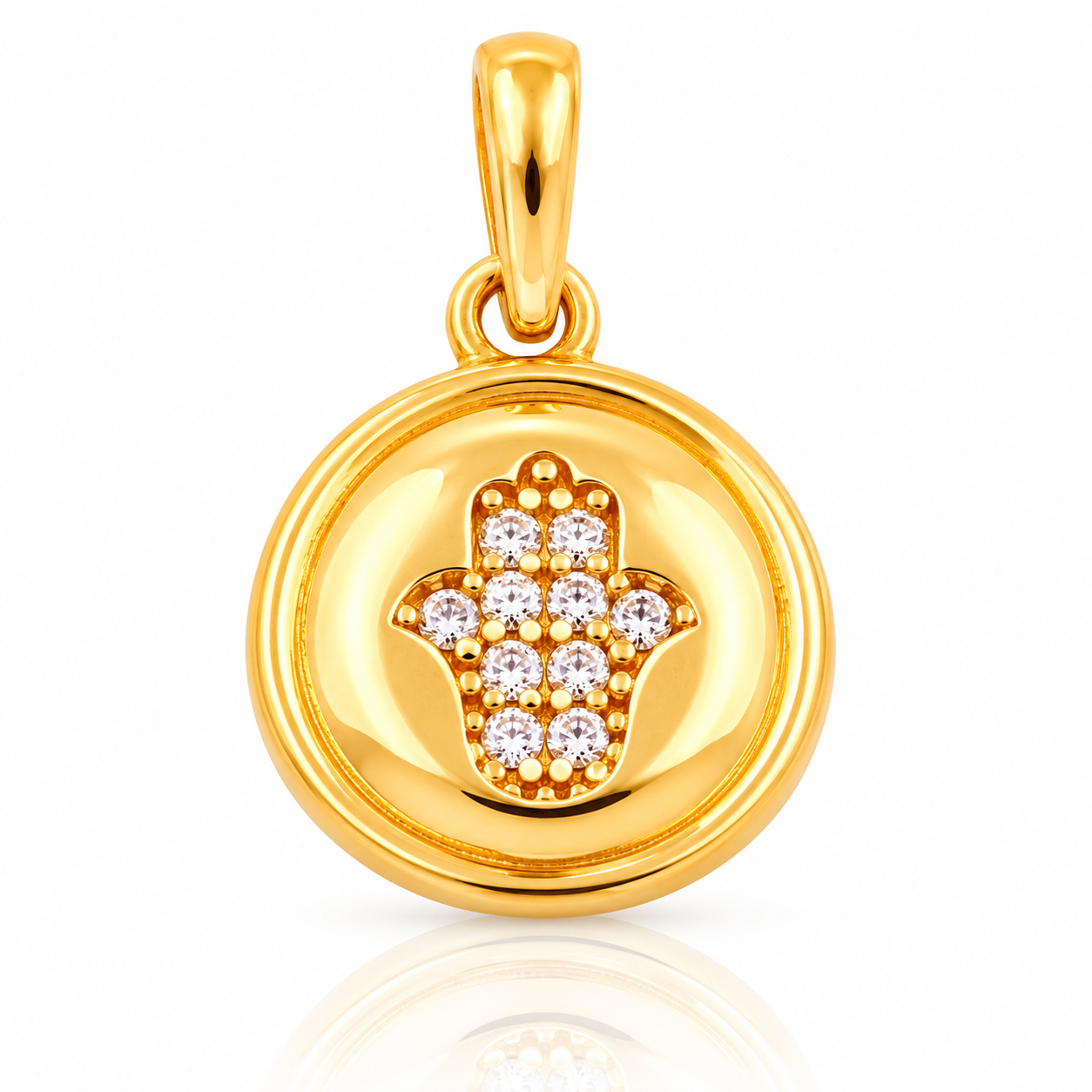 The Guardian Hamsa Pendant